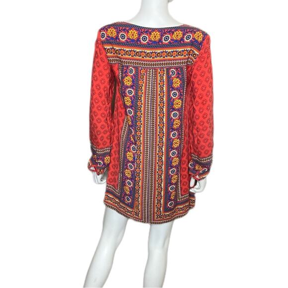 MINKPINK Boho Queen Mini Dress Multi Aztec Print Women’s Sz S - Picture 7 of 8
